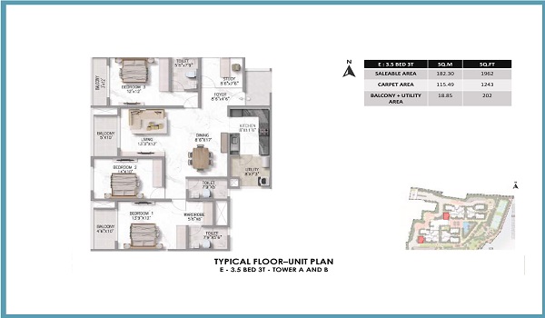 Prestige Somerville Master Plan