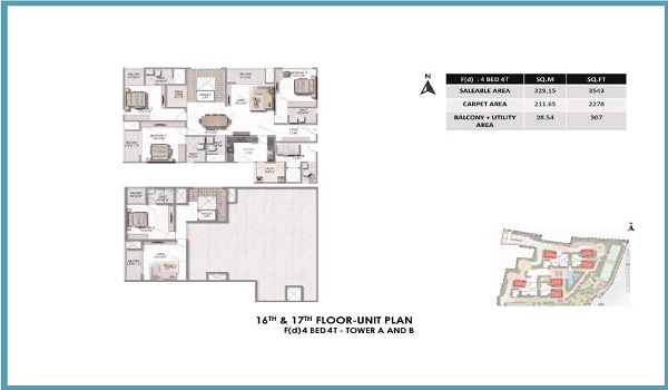 Prestige Somerville Master Plan